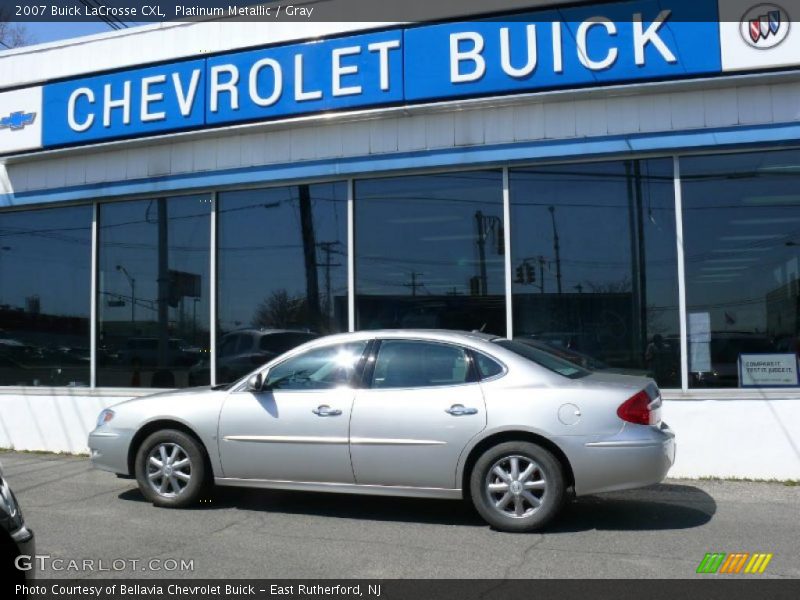 Platinum Metallic / Gray 2007 Buick LaCrosse CXL