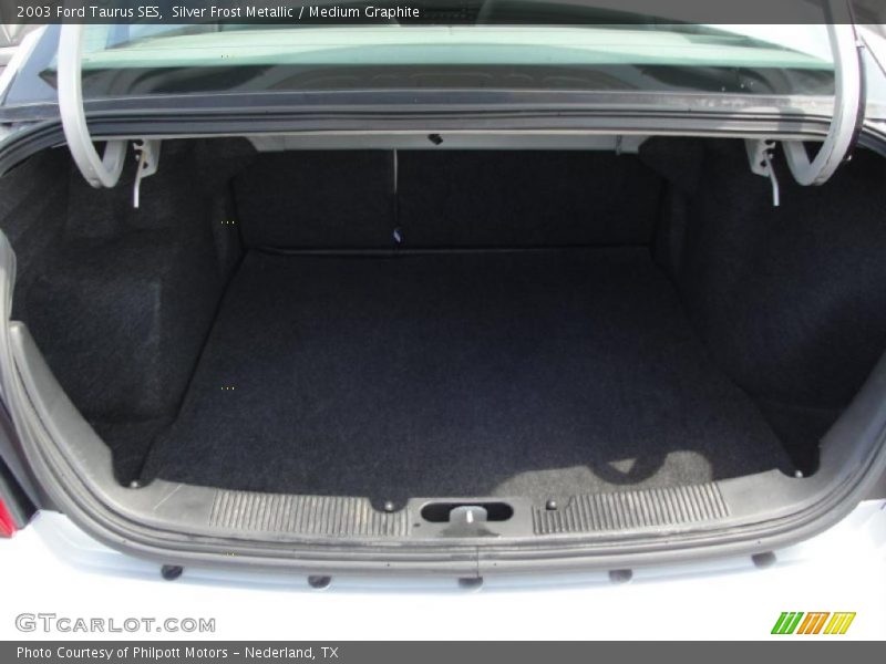 Silver Frost Metallic / Medium Graphite 2003 Ford Taurus SES