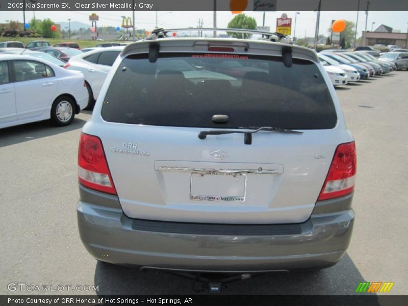 Clear Silver Metallic / Gray 2005 Kia Sorento EX