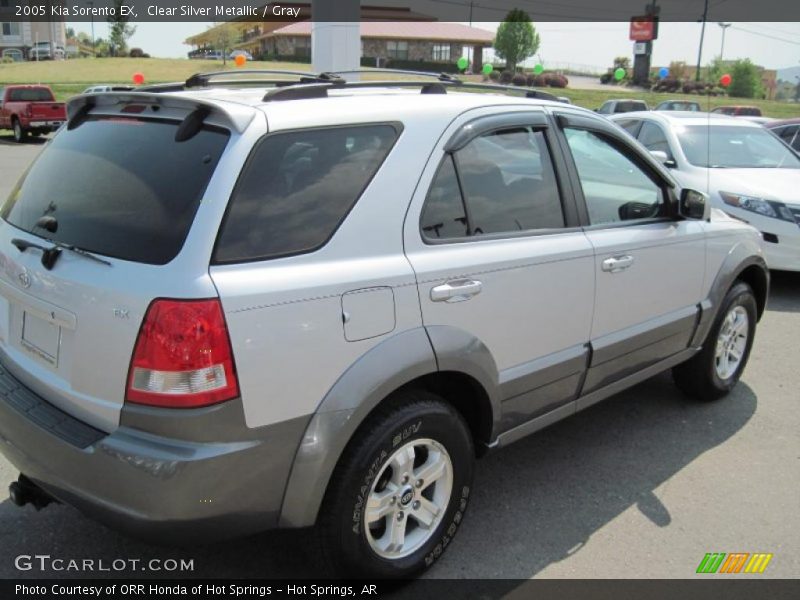 Clear Silver Metallic / Gray 2005 Kia Sorento EX