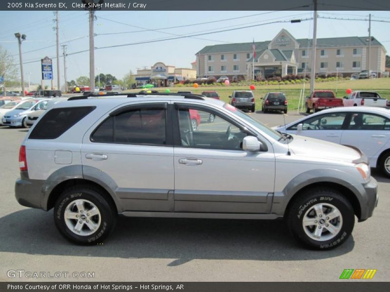 Clear Silver Metallic / Gray 2005 Kia Sorento EX