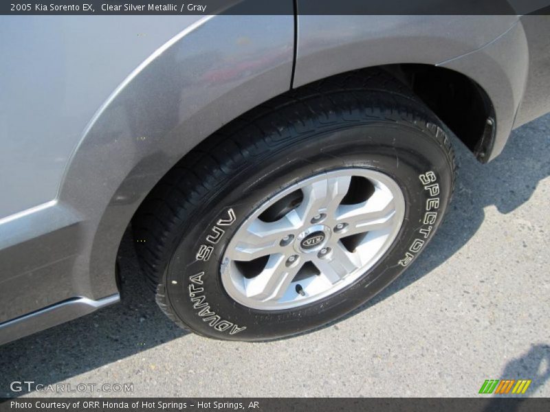 Clear Silver Metallic / Gray 2005 Kia Sorento EX
