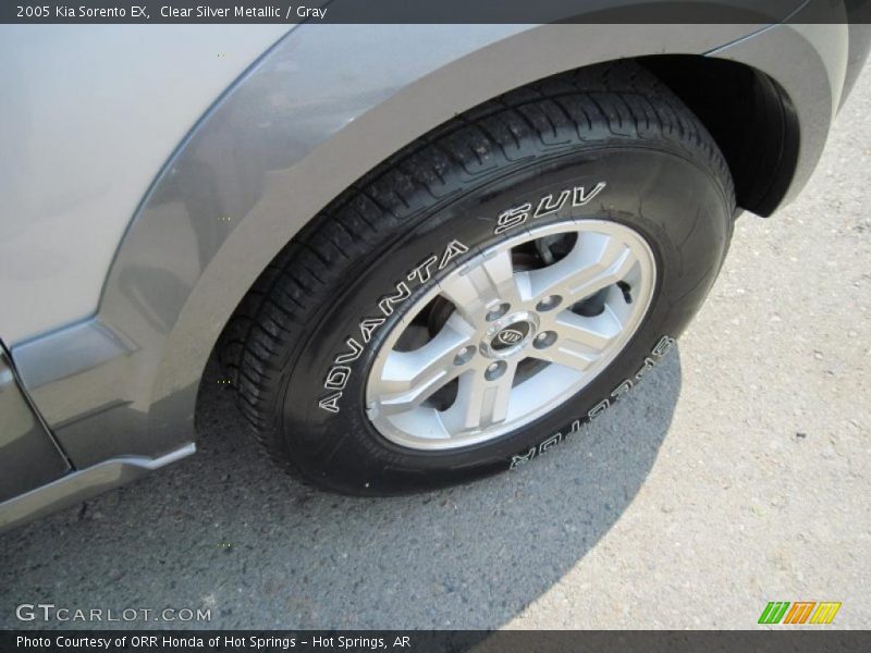 Clear Silver Metallic / Gray 2005 Kia Sorento EX