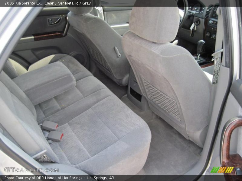 Clear Silver Metallic / Gray 2005 Kia Sorento EX