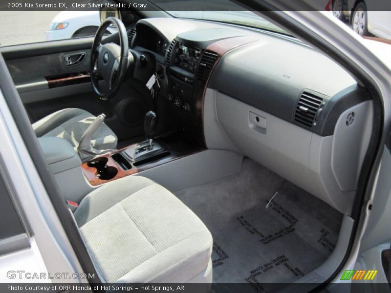 Clear Silver Metallic / Gray 2005 Kia Sorento EX