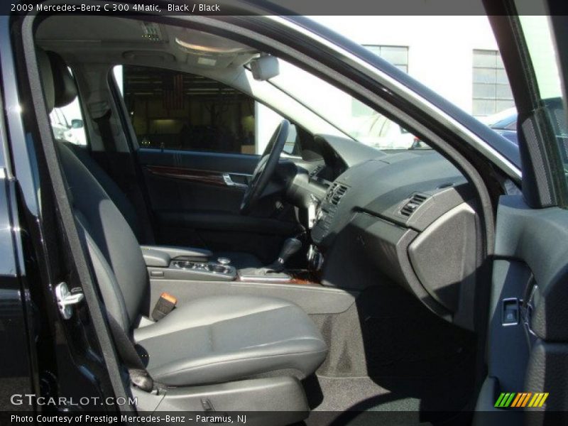 Black / Black 2009 Mercedes-Benz C 300 4Matic