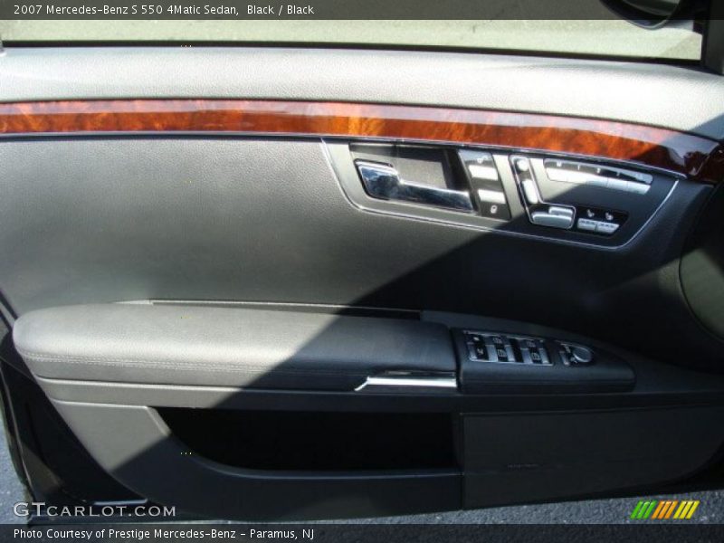 Black / Black 2007 Mercedes-Benz S 550 4Matic Sedan