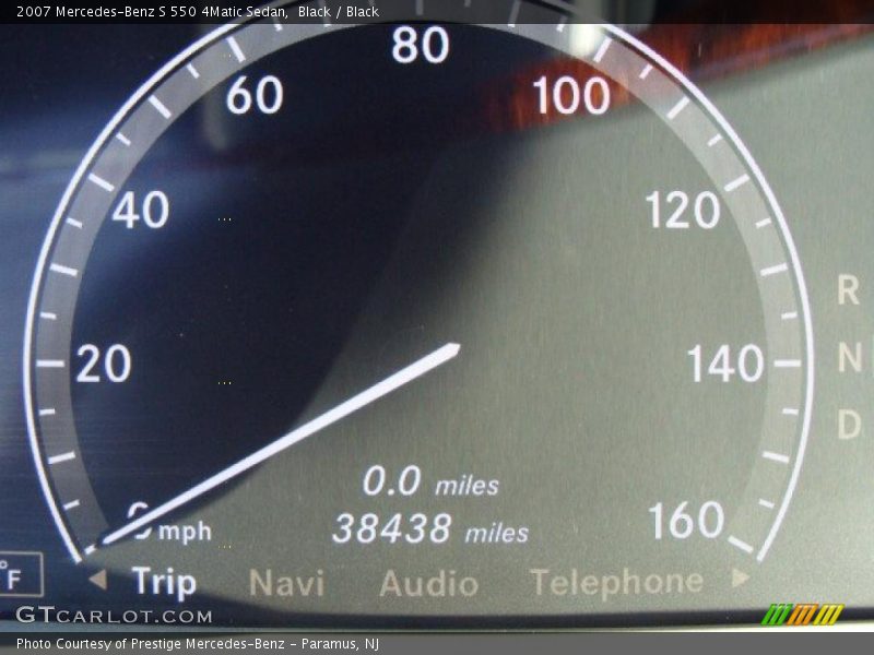 Black / Black 2007 Mercedes-Benz S 550 4Matic Sedan