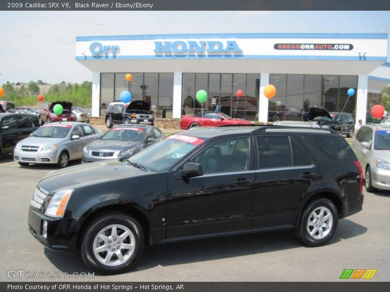 Black Raven / Ebony/Ebony 2009 Cadillac SRX V6