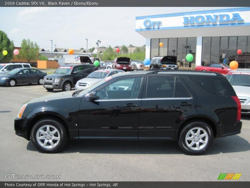 Black Raven / Ebony/Ebony 2009 Cadillac SRX V6