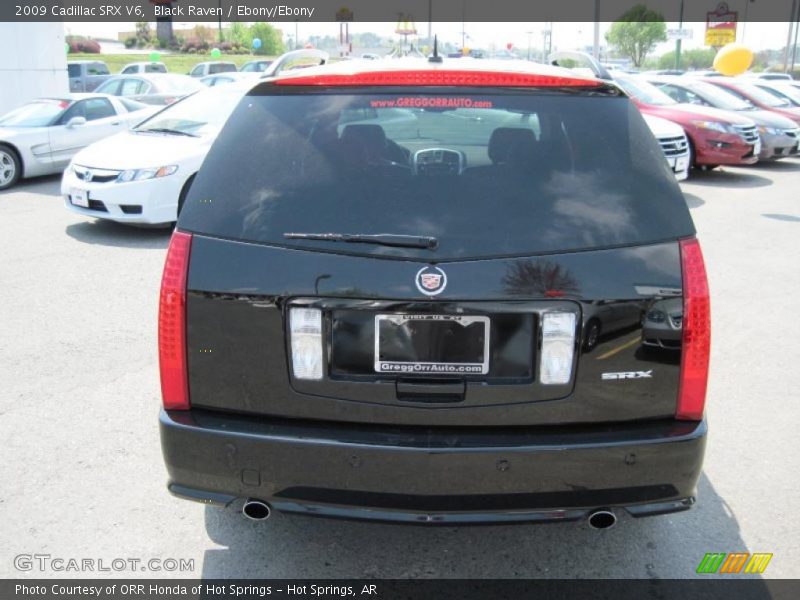 Black Raven / Ebony/Ebony 2009 Cadillac SRX V6