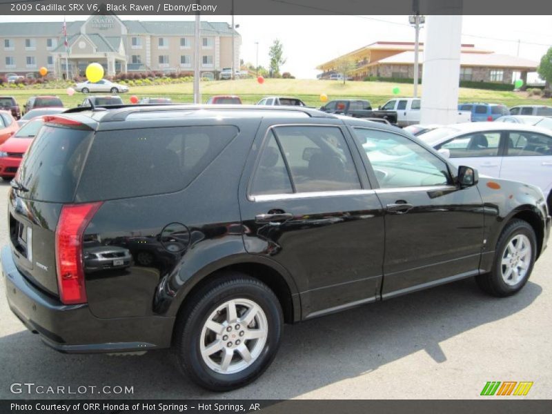 Black Raven / Ebony/Ebony 2009 Cadillac SRX V6