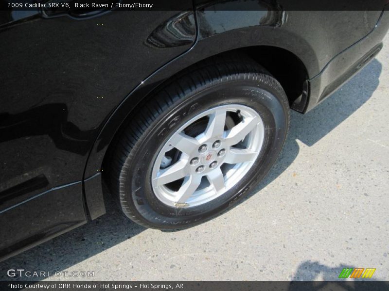 Black Raven / Ebony/Ebony 2009 Cadillac SRX V6