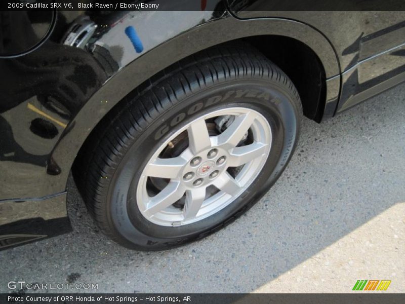Black Raven / Ebony/Ebony 2009 Cadillac SRX V6
