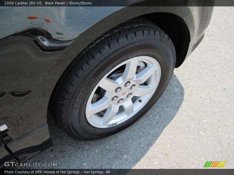 Black Raven / Ebony/Ebony 2009 Cadillac SRX V6