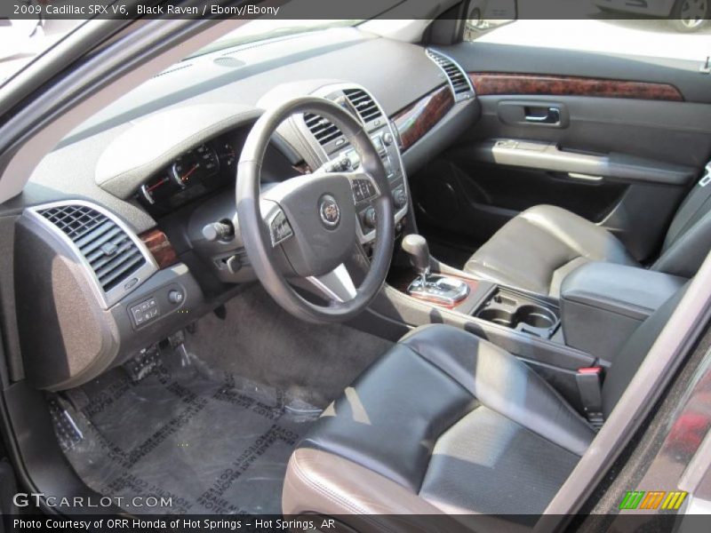 Black Raven / Ebony/Ebony 2009 Cadillac SRX V6