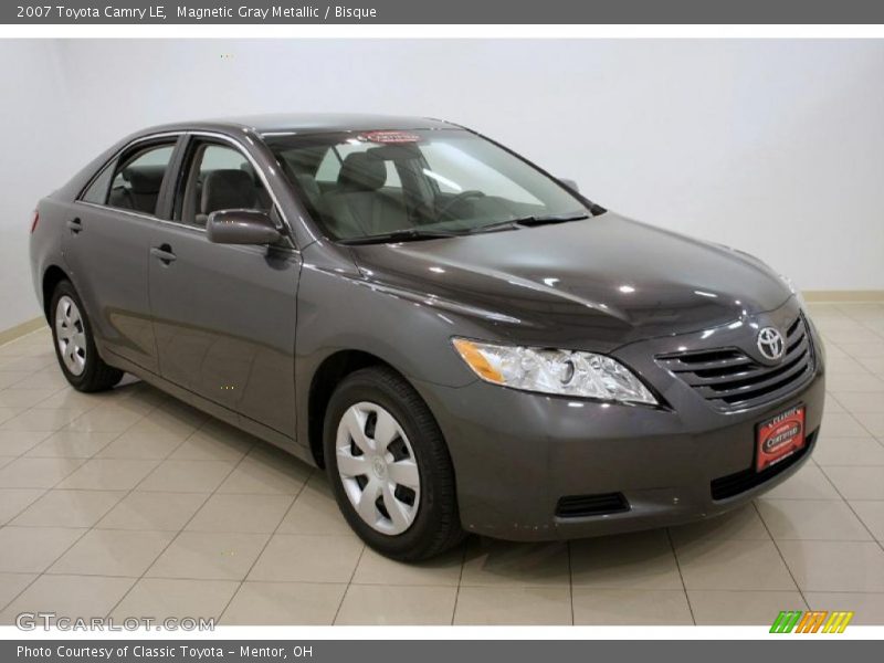 Magnetic Gray Metallic / Bisque 2007 Toyota Camry LE