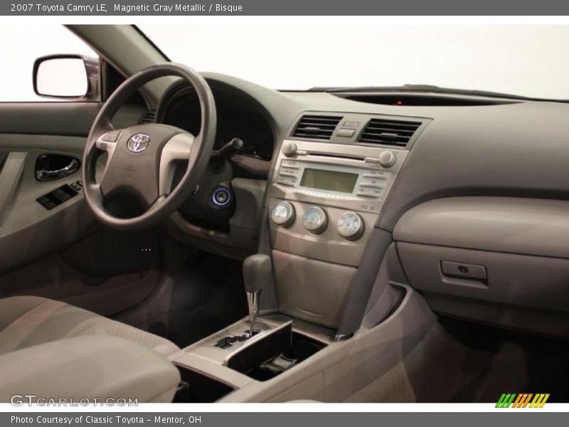 Magnetic Gray Metallic / Bisque 2007 Toyota Camry LE