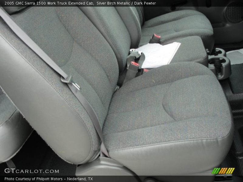 Silver Birch Metallic / Dark Pewter 2005 GMC Sierra 1500 Work Truck Extended Cab