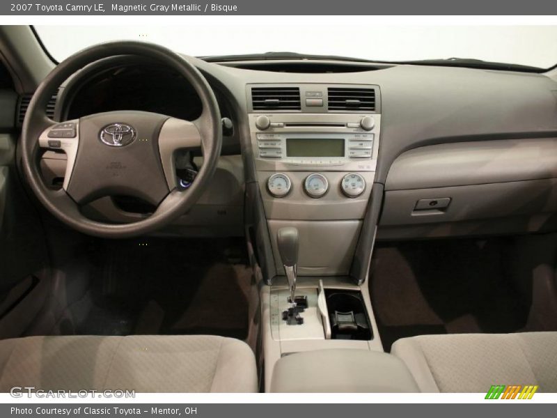 Magnetic Gray Metallic / Bisque 2007 Toyota Camry LE