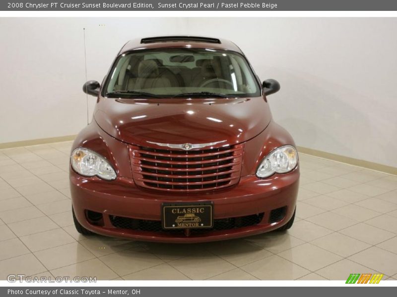 Sunset Crystal Pearl / Pastel Pebble Beige 2008 Chrysler PT Cruiser Sunset Boulevard Edition