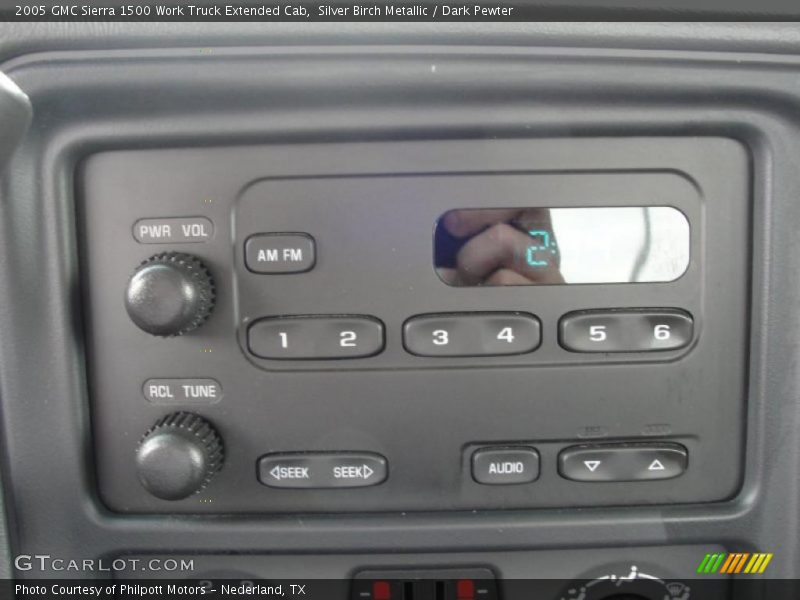 Silver Birch Metallic / Dark Pewter 2005 GMC Sierra 1500 Work Truck Extended Cab