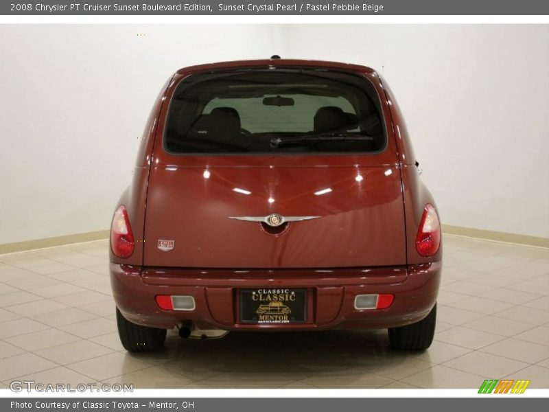 Sunset Crystal Pearl / Pastel Pebble Beige 2008 Chrysler PT Cruiser Sunset Boulevard Edition