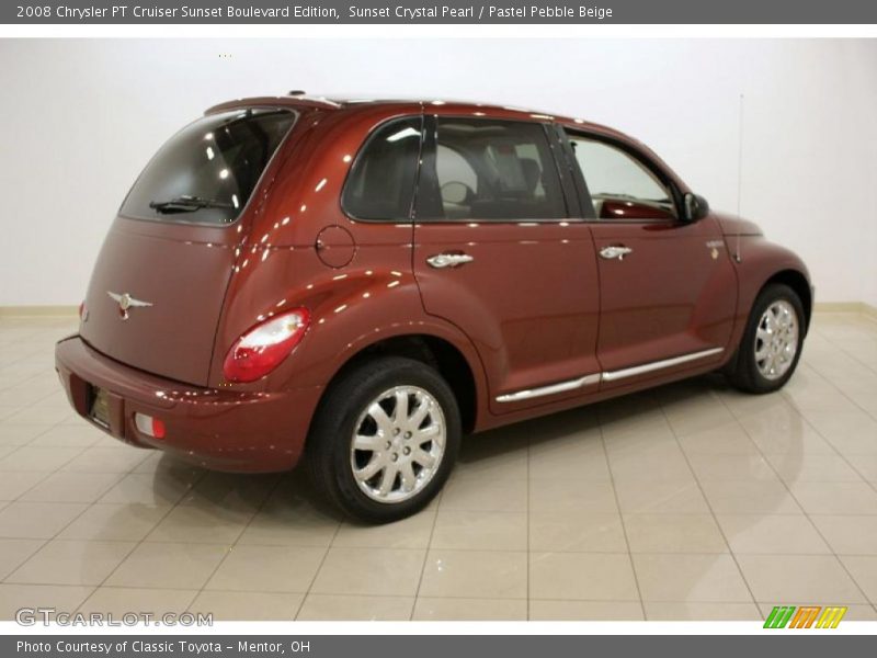 Sunset Crystal Pearl / Pastel Pebble Beige 2008 Chrysler PT Cruiser Sunset Boulevard Edition