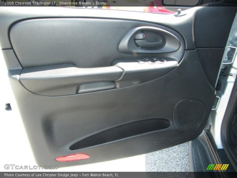 Silverstone Metallic / Ebony 2008 Chevrolet TrailBlazer LT