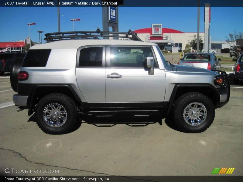 Titanium Metallic / Dark Charcoal 2007 Toyota FJ Cruiser 4WD