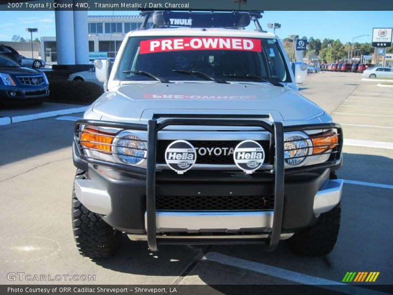 Titanium Metallic / Dark Charcoal 2007 Toyota FJ Cruiser 4WD