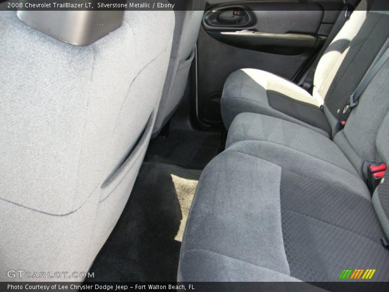 Silverstone Metallic / Ebony 2008 Chevrolet TrailBlazer LT