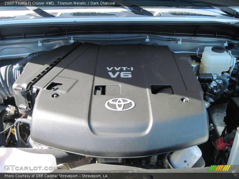 Titanium Metallic / Dark Charcoal 2007 Toyota FJ Cruiser 4WD