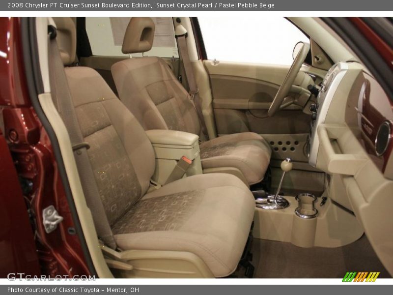 Sunset Crystal Pearl / Pastel Pebble Beige 2008 Chrysler PT Cruiser Sunset Boulevard Edition