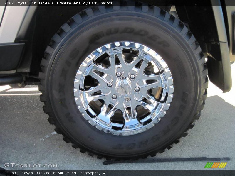 Titanium Metallic / Dark Charcoal 2007 Toyota FJ Cruiser 4WD