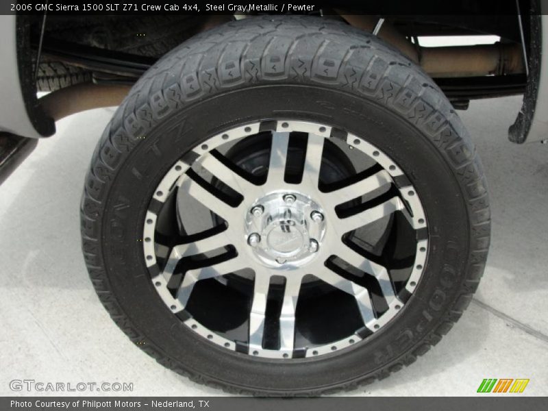 Steel Gray Metallic / Pewter 2006 GMC Sierra 1500 SLT Z71 Crew Cab 4x4