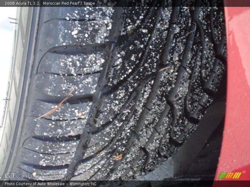 Moroccan Red Pearl / Taupe 2008 Acura TL 3.2