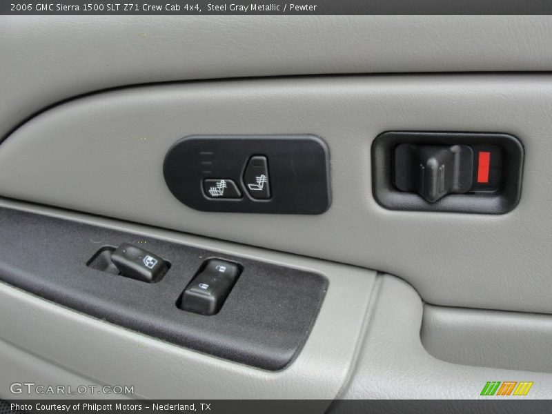 Steel Gray Metallic / Pewter 2006 GMC Sierra 1500 SLT Z71 Crew Cab 4x4