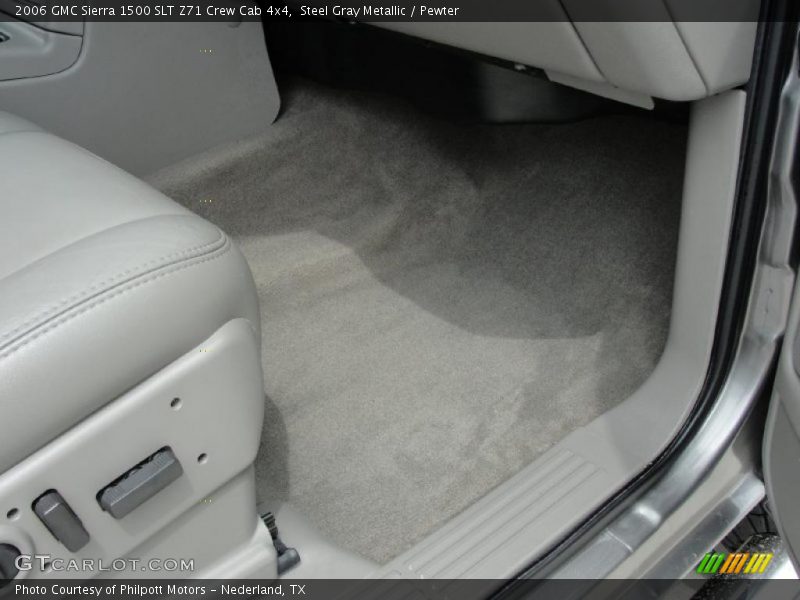 Steel Gray Metallic / Pewter 2006 GMC Sierra 1500 SLT Z71 Crew Cab 4x4