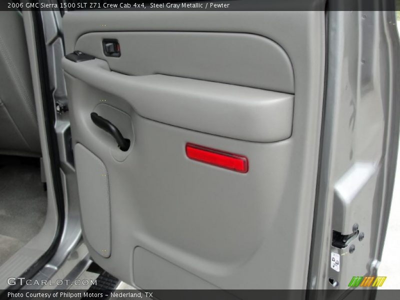 Steel Gray Metallic / Pewter 2006 GMC Sierra 1500 SLT Z71 Crew Cab 4x4