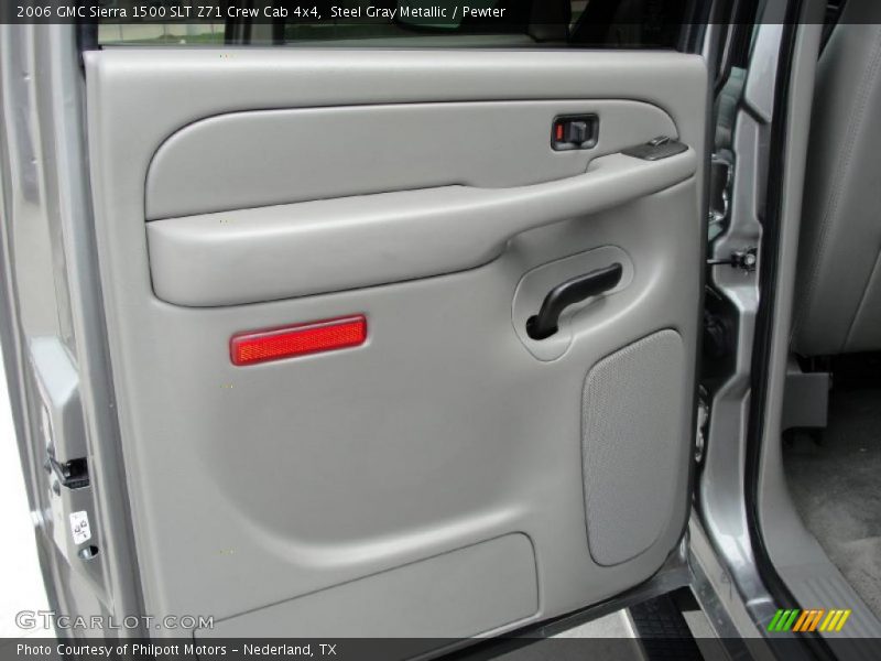 Steel Gray Metallic / Pewter 2006 GMC Sierra 1500 SLT Z71 Crew Cab 4x4