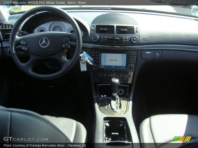 Black / Black 2007 Mercedes-Benz E 350 4Matic Sedan