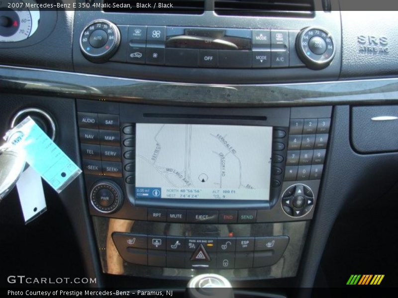 Black / Black 2007 Mercedes-Benz E 350 4Matic Sedan