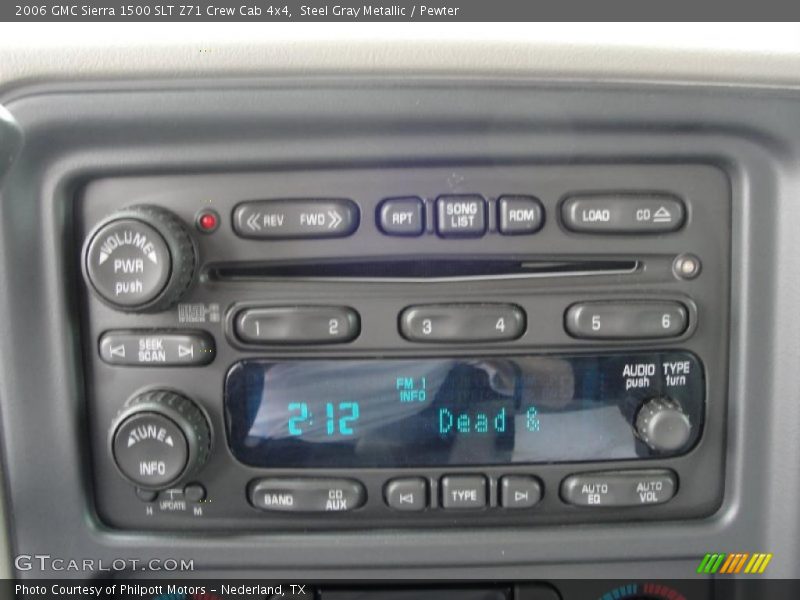Steel Gray Metallic / Pewter 2006 GMC Sierra 1500 SLT Z71 Crew Cab 4x4