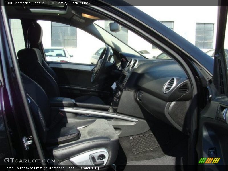 Black / Black 2008 Mercedes-Benz ML 350 4Matic