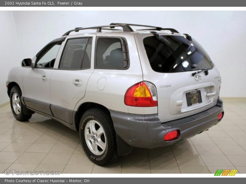 Pewter / Gray 2002 Hyundai Santa Fe GLS