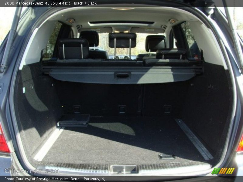 Black / Black 2008 Mercedes-Benz ML 350 4Matic