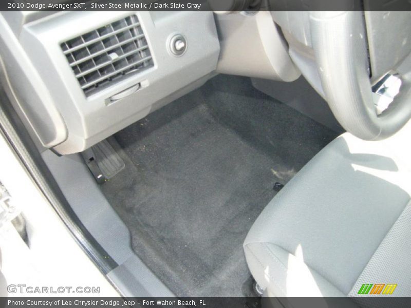 Silver Steel Metallic / Dark Slate Gray 2010 Dodge Avenger SXT