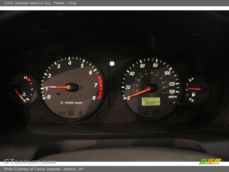 Pewter / Gray 2002 Hyundai Santa Fe GLS