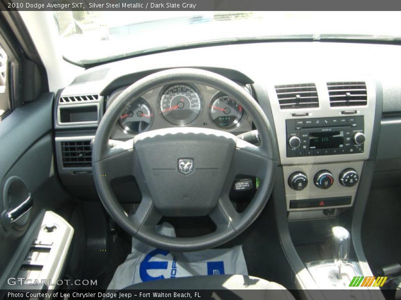 Silver Steel Metallic / Dark Slate Gray 2010 Dodge Avenger SXT